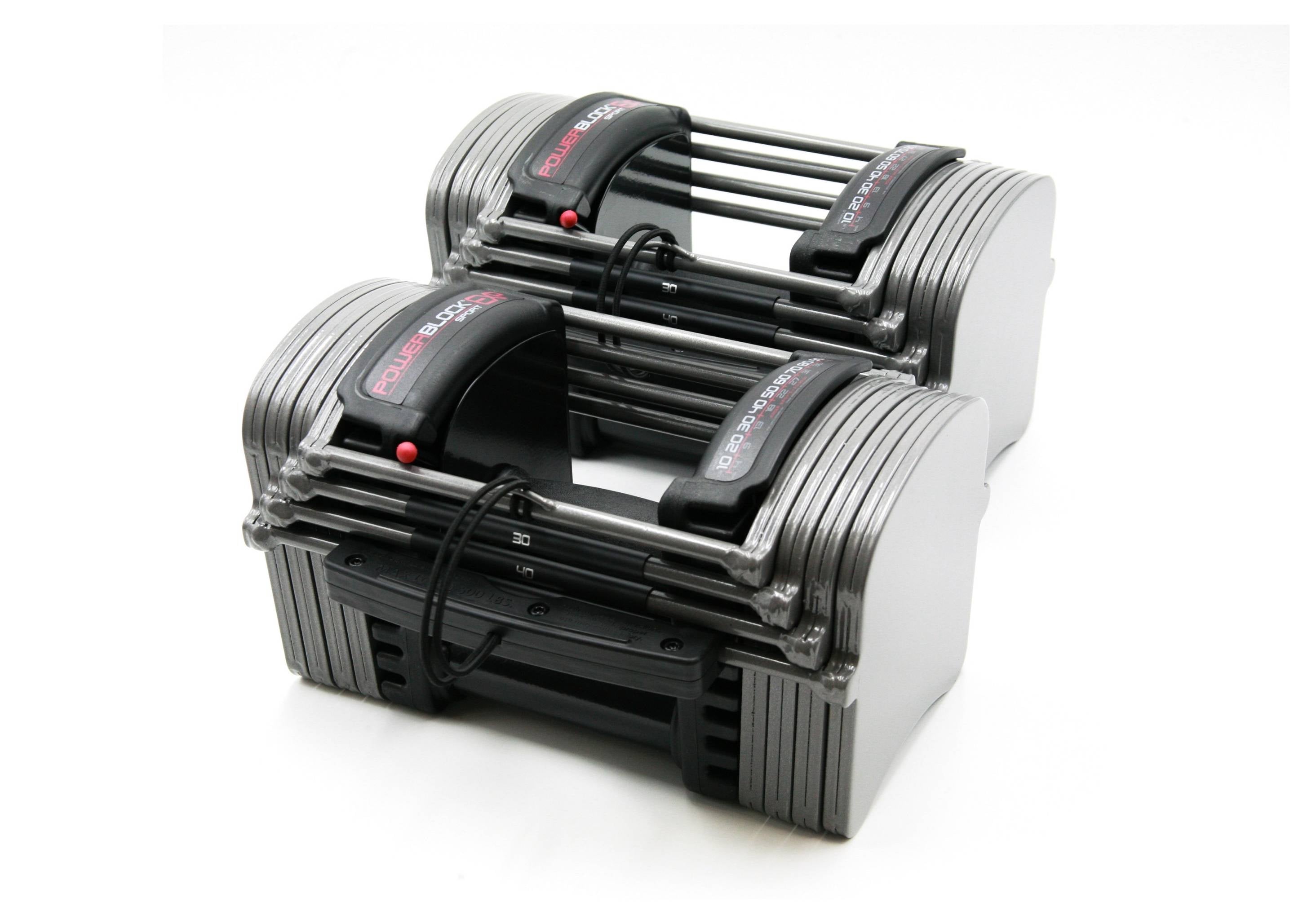 PowerBlock Adjustable Dumbbells & ベンチ PowerBlock Elite EXP Adjustable Dumbbells - Stage 1 + 2 +3