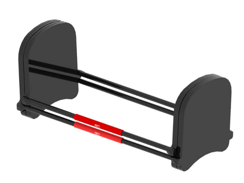 Increase the weight of your adjustable dumbbell set up to 90 pounds with a PowerBlock Expansion.